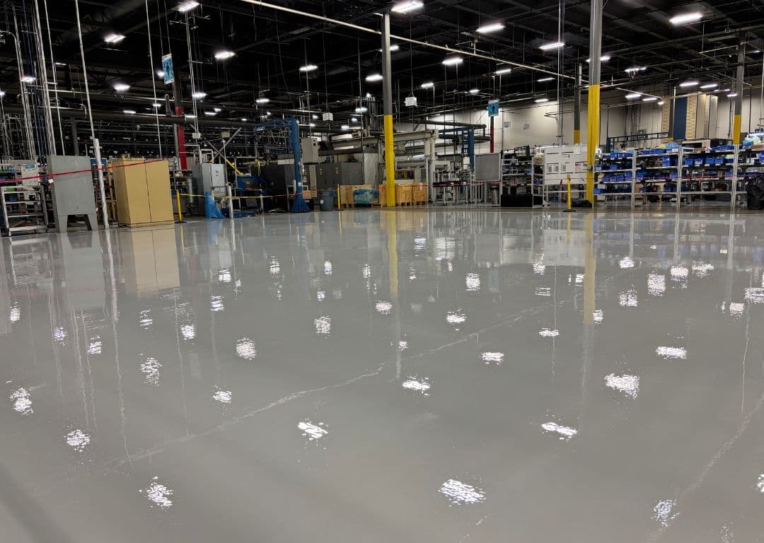 Industrial and commercial epoxy flooring in Fletcher NC