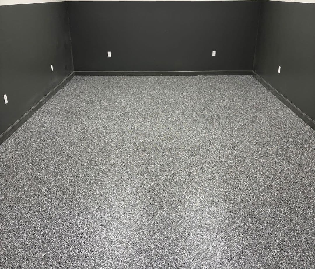 Industrial epoxy floor coating in Fletcher, NC facility